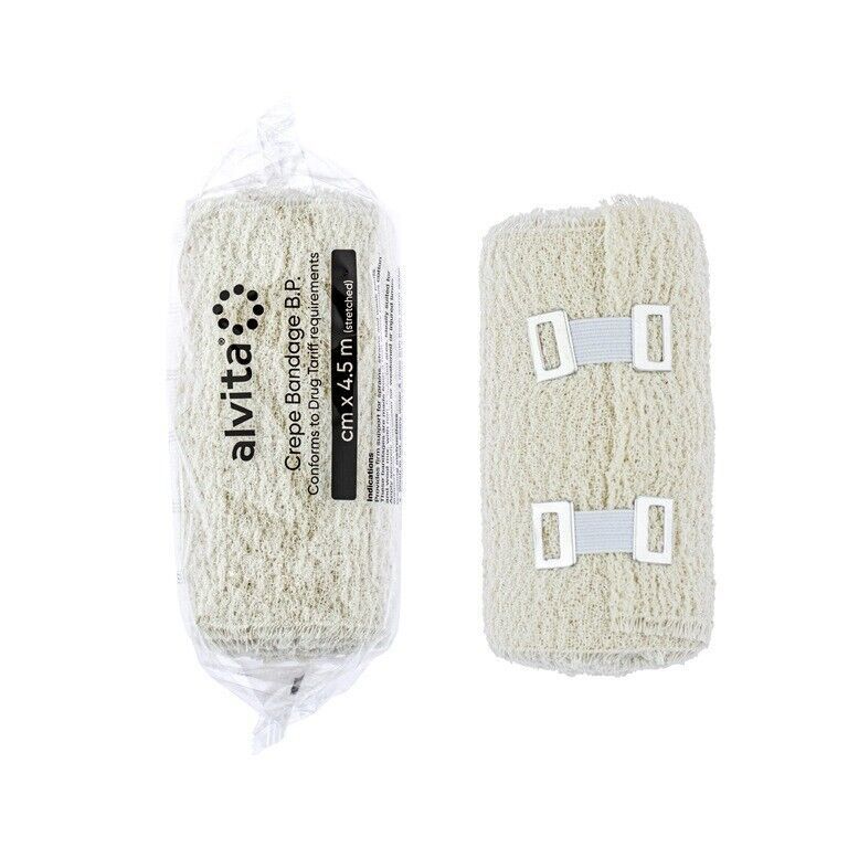 Alvita Crepe Bandage 15cm x 4.5m - $5.65