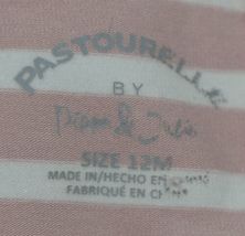 Pippa Julie Pastourelle White Blush Shirt Pant Set 12 Month image 7
