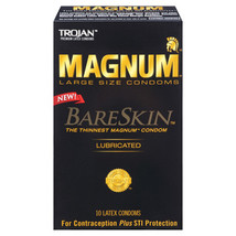 Trojan Magnum Bareskin Condoms (10) - £23.14 GBP