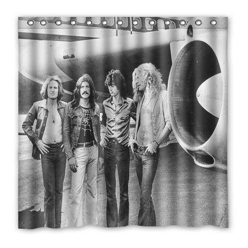 New!!! Led Zeppelin Custom Waterproof Polyester Shower Curtain 4 Size Item image 11