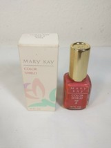 Mary Kay Step 4 Nail Color Shield Coral Reef .45 Fl Oz #4502 New Old Stock - £7.90 GBP
