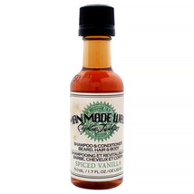 Man Made Wash - Spiced Vanilla by 18.21 Man Made for Men - 1.7 oz Shampo... - $147.25 MXN