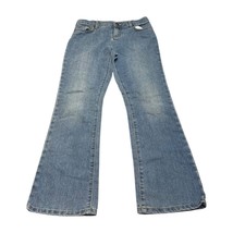 The Children&#39;s Place Bootcut Jeans Girls 12 Blue Denim Cotton Stretch Mi... - $19.34