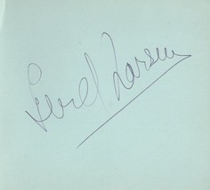 Unidentified Vintage Early Ballet Hand Signed Autograph Ephemera - £6.31 GBP
