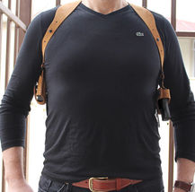 Fits SIG P290 Without Laser Suede Shoulder Holster #1148#. image 4