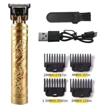 Men&#39;s Electric Shaver Gold Dragon Hair Cutting Machine Trimmer - $14.80