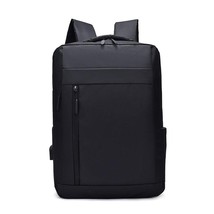 Fashion Men Backpack USB Charging Business Laptop BackpaWaterproof Trave... - £21.83 GBP