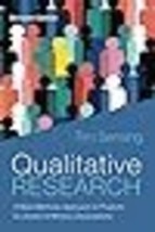 Qualitative Research, Second Edition A Multi-Methods Approach to Projects for Do - £29.32 GBP