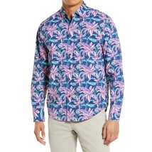 Tommy Bahama Men&#39;s Siesta Key Night Flower Long Sleeve Button Up Shirt S... - £70.50 GBP