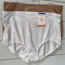 Warner&#39;s No Muffin Top Panties Briefs XL/8 - £15.64 GBP