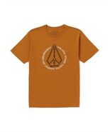 Volcom Men's Crisp Stone Short Sleeve Tee Chestnut Brown-XL - €18,74 EUR