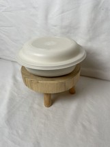 Vtg 3 pc Tupperware Ultra 21 Microwave/Oven 2 Qt Casserole 1545  &amp; 1555 Lid - £21.73 GBP