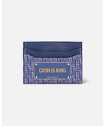 John Hatter CASH IS KING Card Holder, Monochrome Leather Wallet, 4.13 x ... - $34.50