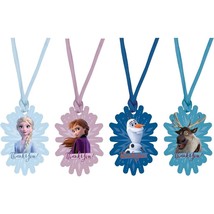 Disney Frozen II Thank You Gift Tags Birthday Party Favors 8 Ct New - $3.95
