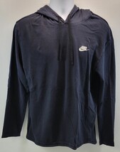 D) Nike Men Black Pullover Cotton Hoodie Sweatshirt Large - $11.87