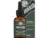 Proraso Beard Oil Smooth And Protect Cypress &amp; Vetyver 1oz 30ml - $21.50