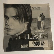 7th Heaven WB  Tv Show Print Ad Vintage David Gallagher TPA2 - £4.67 GBP