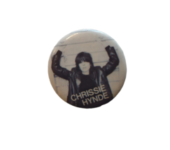 Chrissie Hyde Pretenders Badge Pinback Button Original New Wave Band Vin... - $32.62