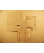 Mulberry Silk Face Mask (black) w/ 10 Filters NIP - $341.61 MXN