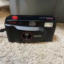 Vivitar PS:120 Focus Free / DX Motorized Film Camera 35mm - £5.88 GBP