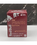 Red Bull Energy Drink, Peach-Nectarine, 8.4 Fl Oz (Pack Of 4) 6/11/24 - $821.67 MXN