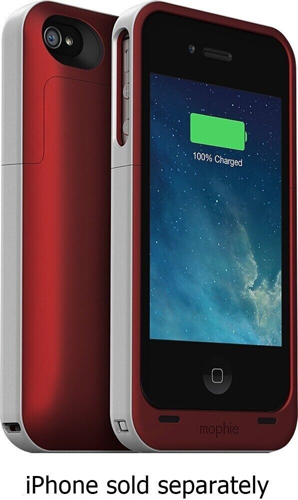 Primary image for Mophie Juice Pack Air Battery Case for iPhone 4/4s (JPA-IP4-P-RED)