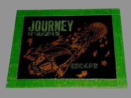 Journey Escape Glitter Plaque Vintage 1980&#39;s Novelty Steve Perry Neal Sc... - $34.99