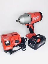 Milwaukee 2666-20 M18 18V 1/2&quot; High Torque Cordless Impact Wrench Kit - $372.35