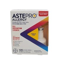 Astepro Allergy Medicine, Steroid Free Antihistamine Nasal 120 Sprays Ex... - $516.08 MXN