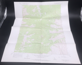 1964 Kessler Creek Idaho ID Quadrangle Geological Survey Topo Map 22&quot; x ... - £7.33 GBP