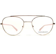Calvin Klein Jeans Eyeglasses Frames CKJ20304 780 Pink Gold Round 52-19-145 - £52.43 GBP