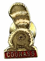 COONASS Hat Lapel Pin Vest Pin Vintage Louisiana - Vintage Raccoon Tie Tac - £9.34 GBP