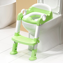 Training Toilet Seat with Step Stool Ladder for Boys and Girls,with, Non... - £41.65 GBP