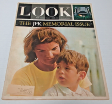 LOOK Magazine November 17, 1964 The JFK Memorial Issue Jackie &amp; JFK Jr. Cover - £15.61 GBP