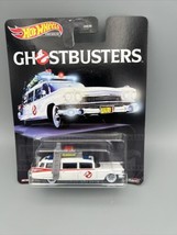 Hot Wheels Premium 1:64 Ghostbusters ECTO-1 Real Riders Vehicle 2020 New! - $14.25