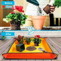 Repotting Mat for Indoor Plant Transplanting and Potting Soil Mess - £7.08 GBP
