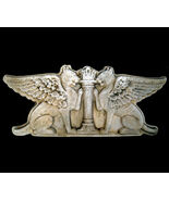 Large Royal Griffins Persian Roman Empire Sculpture plaque - $137.61