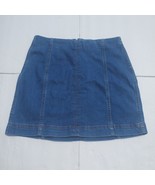 Wild Fable Stretch Blue Denim Jean Skirt Medium Wash Size 6 - $12.99