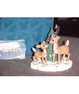 Enesco Rudolph With Comet No More Reindeer Games Figurine MIB #104258 - €150,06 EUR