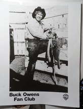 Buck Owens Fan Club 8*10 Retro Photo + Vintage Buckaroos Postcard Countr... - €12,92 EUR