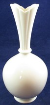 Vintage Lenox 8&quot; Classic Ivory White Bud Vase, Green Mark on Bottom - $11.99