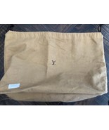 Louis Vuitton Brown Pull String Dust Bag 19&quot; x 15&quot; x 7&quot; - $50.00