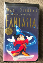 RARE Vintage Fantasia Walt Disney Masterpiece VHS Collectable Factory Sealed USA - £156.96 GBP