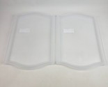 Lot of 2 IKEA SMULA Tray Angled Edges Transparent Receptacle Serving Foo... - £33.11 GBP