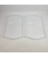 Lot of 2 IKEA SMULA Tray Angled Edges Transparent Receptacle Serving Foo... - £32.55 GBP