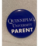 2.25&quot; Quinnipiac University Dark Blue Parent Visiting Button *Pre-Owned* e2 - $13.66 CAD