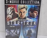 Star Trek 3 -Movie Collection Star Trek 2009, Into Darkness and Beyond D... - $18.27