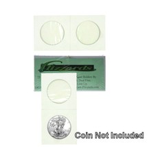 Guardhouse 2.5 x 2.5 Crown-Silver Eagle Cardboard Mylar Coin Flips, 25 pack - $7.59