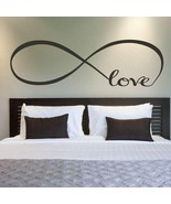Infinity Symbol Word Love vinyl Wall Art Sticker Decals Home Art Bedroom... - $12.19 CAD+