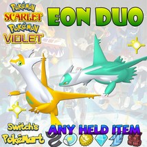 ✨ Shiny Latias + Shiny Latios Bundle ✨ Pokemon Scarlet &amp; Violet Ev Trained - £2.80 GBP